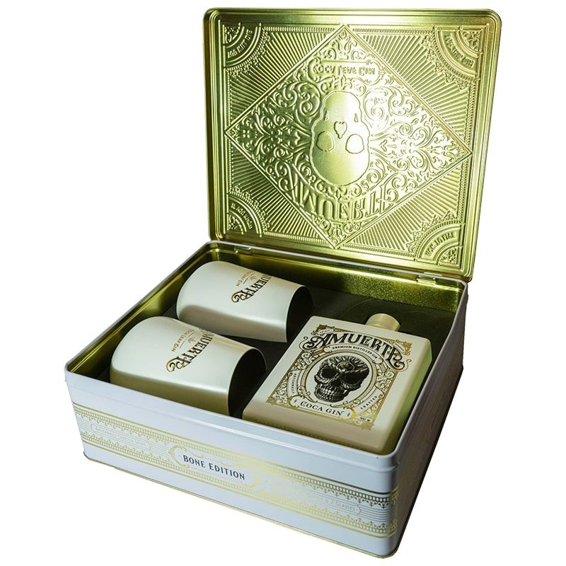 Gift box Amuerte White Old Style 70cl + 2 bicchieri cofanetto