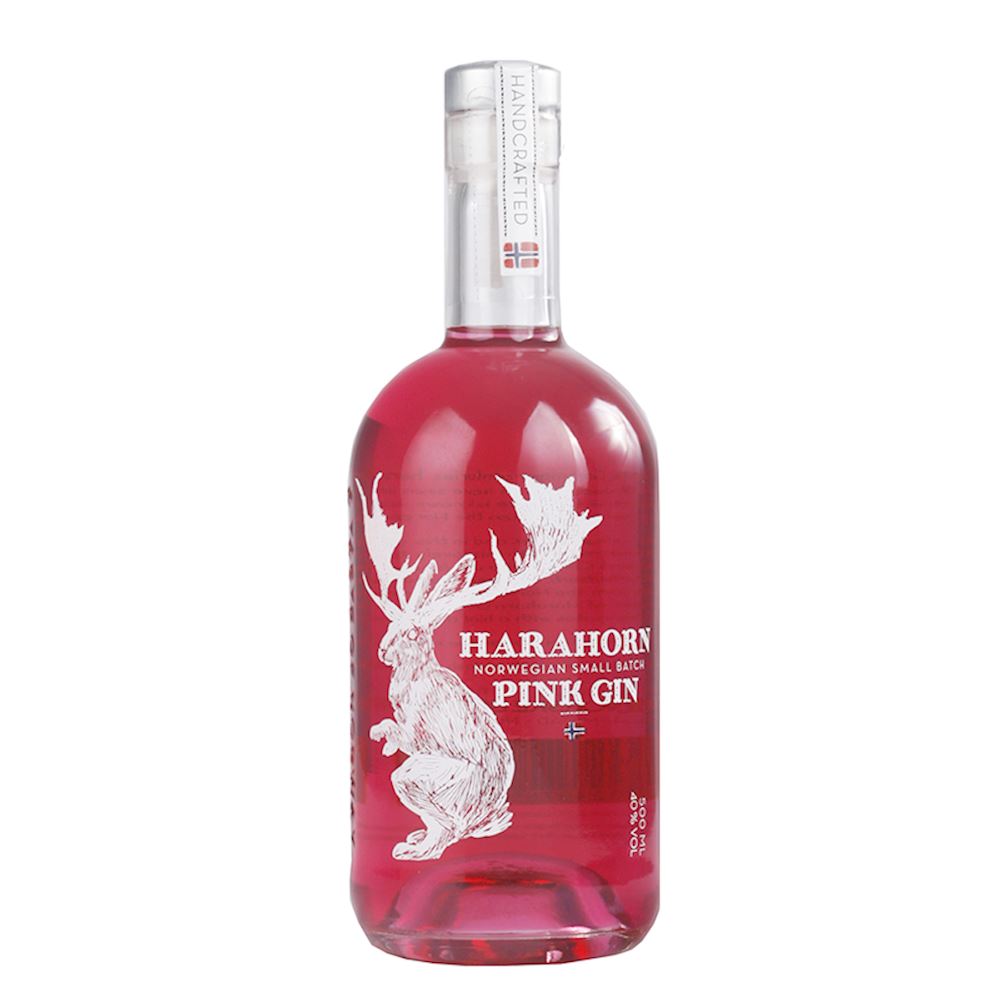 Harahorn Norwegian Small Batch Pink Gin 50cl