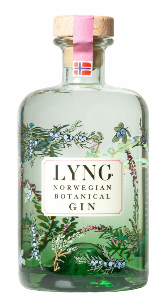 Lyng Norwegian Botanical Gin 50cl