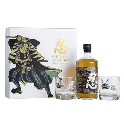 Shinobu Whisky Mizunara Oak 70cl + 2 bicchieri