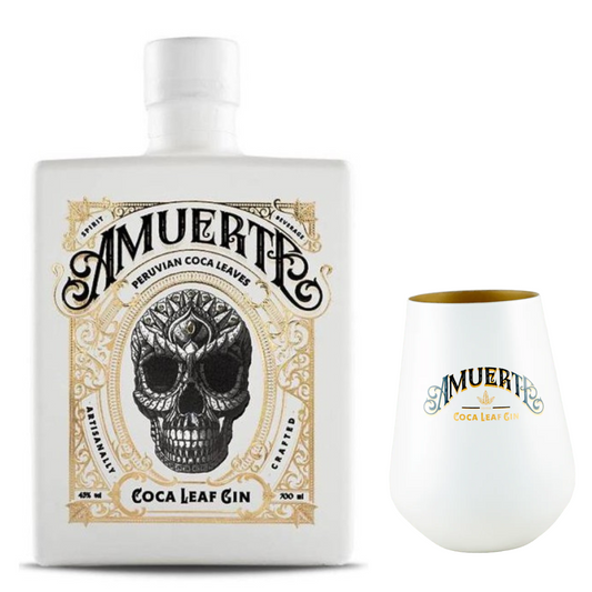 AMUERTE WHITE + BICCHIERE