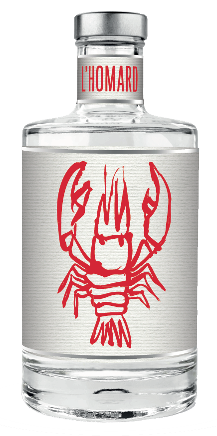 Lobster gin L'Homard Premium Marine Gin 50cl