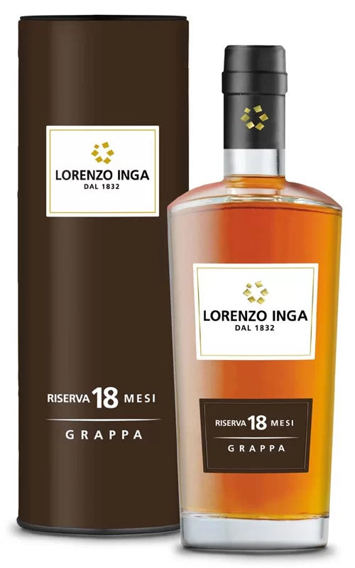 Grappa Riserva 18 mesi Lorenzo Inga 50cl