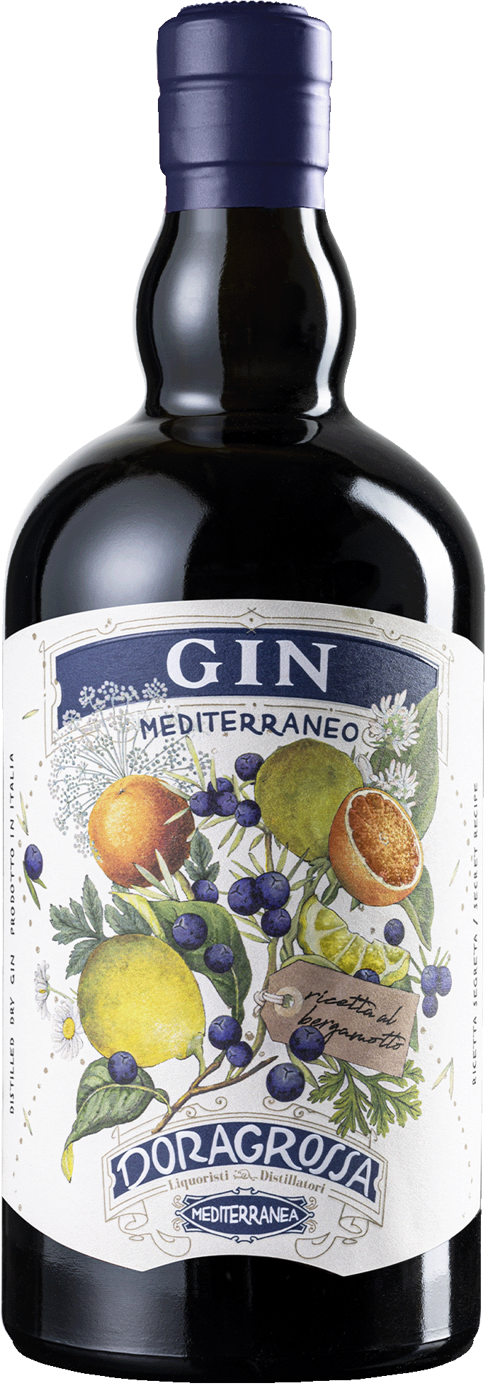 DORAGROSSA GIN MEDITERRANEO AL BERGAMOTTO 70CL