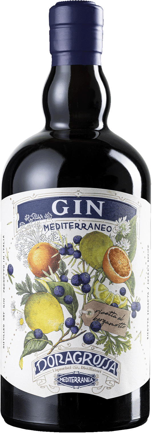 DORAGROSSA GIN MEDITERRANEO AL BERGAMOTTO 70CL