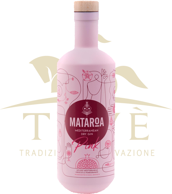 Mataroa Dry Gin Pink 70cl