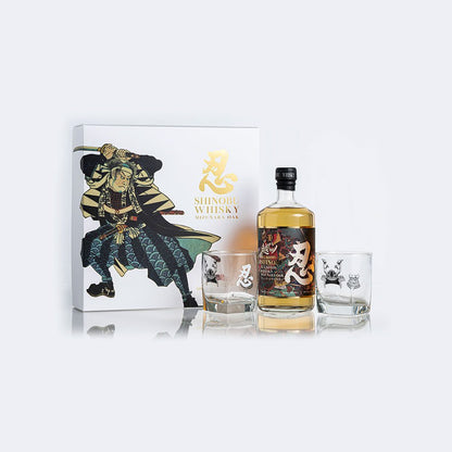 Shinobu Whisky Mizunara Oak 70cl + 2 bicchieri