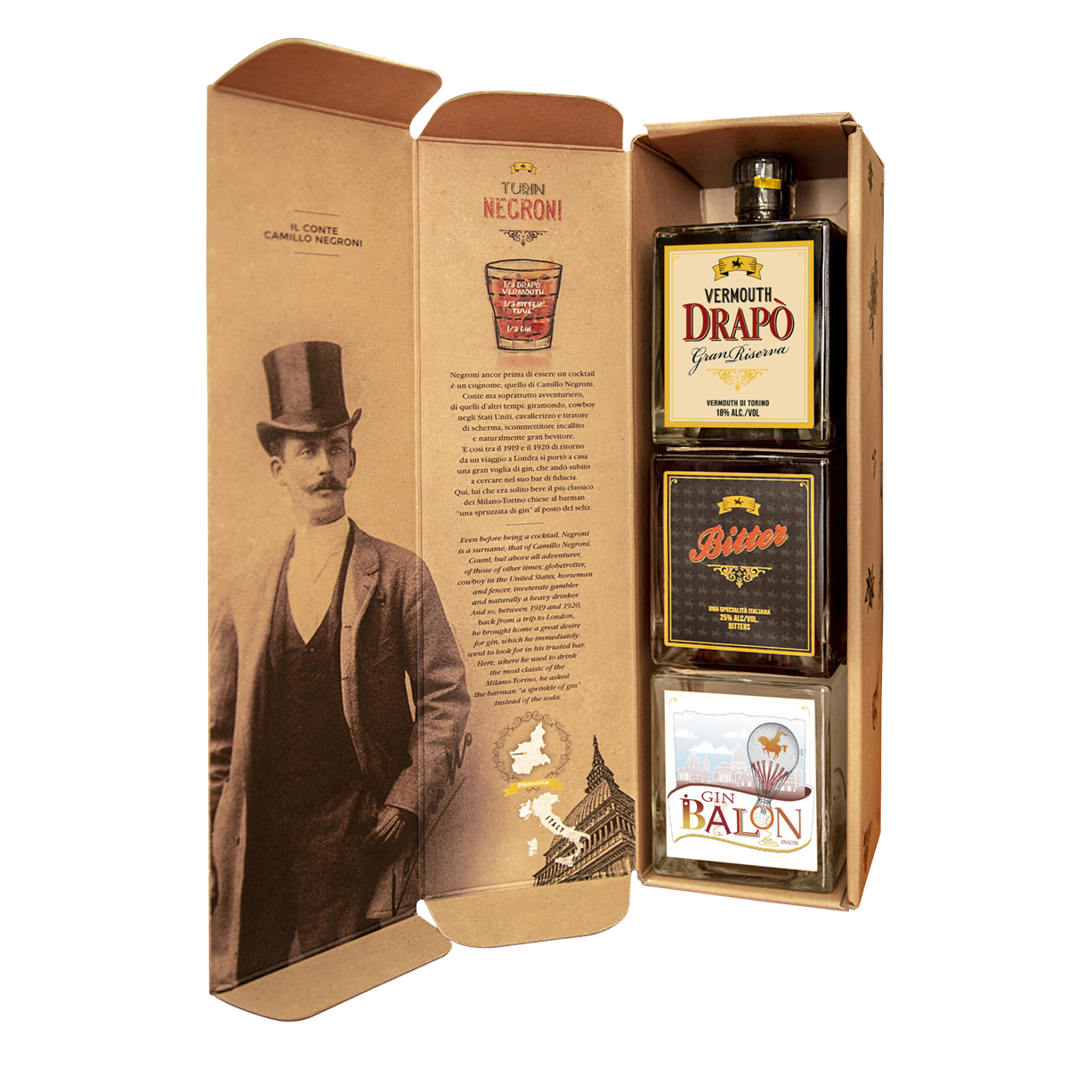 Kit Negroni Tuvè 3x50cl