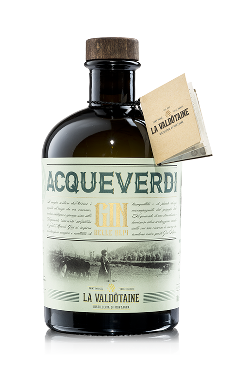 Acqueverdi gin delle alpi 1L